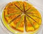 طرز تهیه خاگینه خرما و گردو خیلی ساده و سریع و خوشمزه با شربت