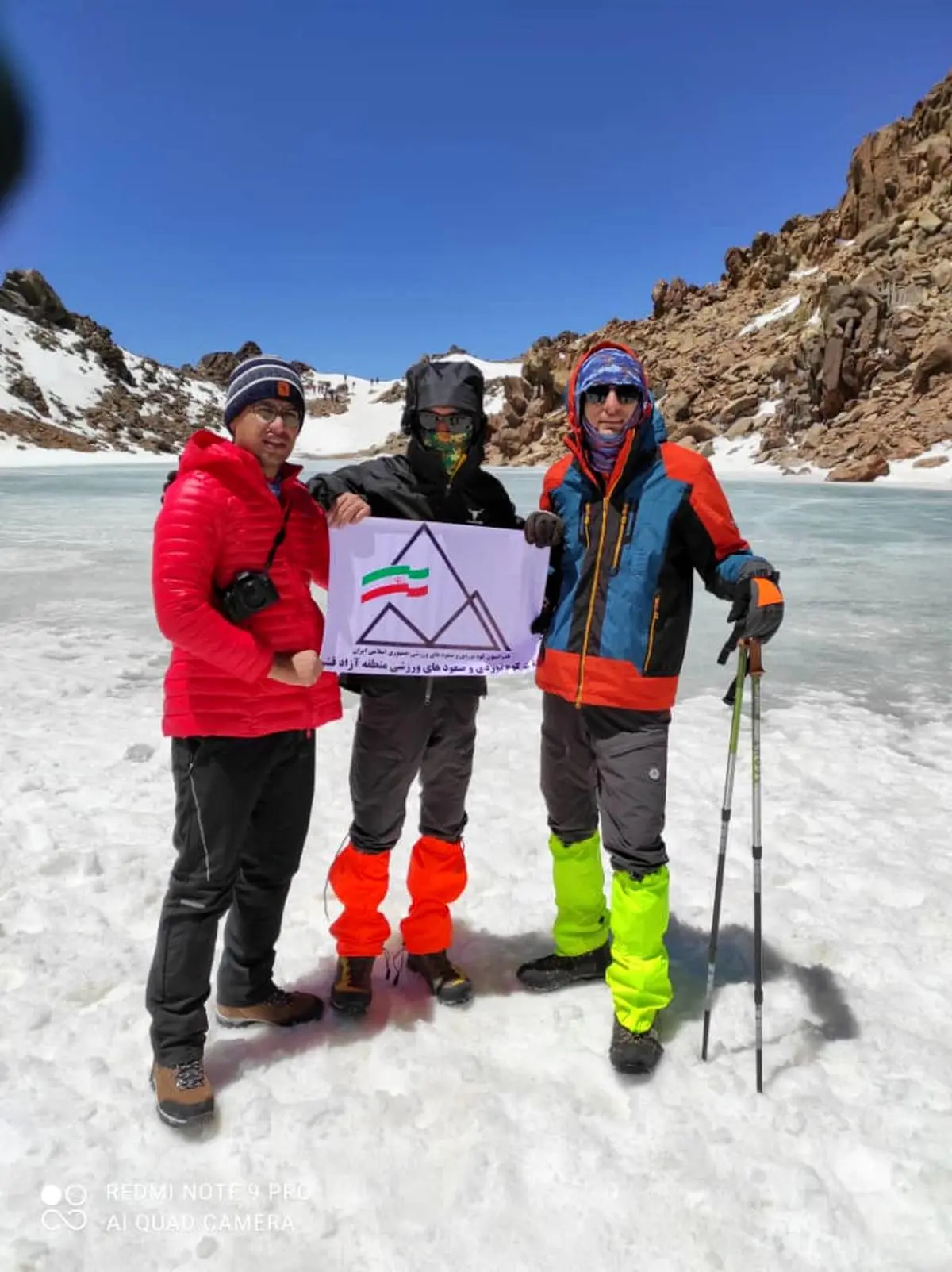 کوهنورد قشمی در همنوردی با کوهنوردان شیراز به قله سبلان صعود کرد.
