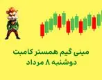 آموزش بازی مینی گیم، کلید امروز همستر / کلید امروز همستر 8 مرداد +فیلم