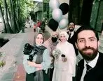 خوشگذرانی عروس و داماد تهرانی در خیابان ولیعصر + عکس