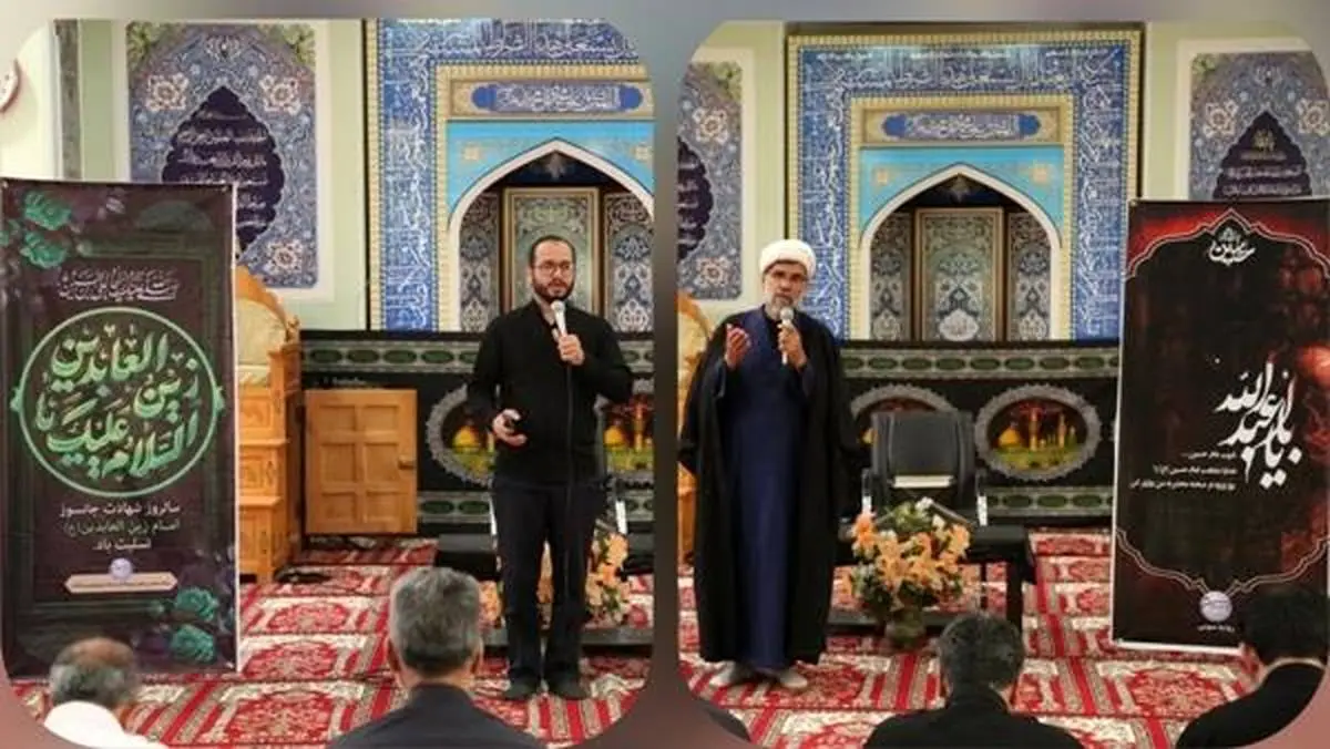 برگزاری مراسم شهادت امام سجاد (ع) در پتروشیمی شازند