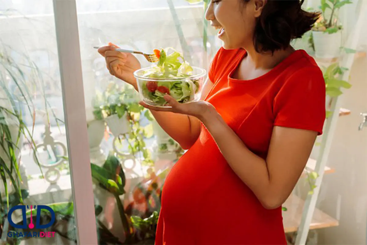 رژیم لاغری در بارداری را جدی بگیرید | رژیم غذایی برای زنان باردار چیست؟ 