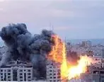 آتش و خاکستر بمباران اسرائیلی ها در جنوب غزه + فیلم