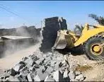 تخریب 25 قطعه باغ شهری غیر مجاز در مرودشت