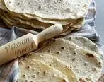 (ویدئو)طرز تهیه نان لواش تابه ای در خانه
