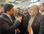 حضور وزیر کشور و چهره های سرشناس در غرفه شرکت سنگ آهن مرکزی ایران