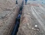 اجرای خط جدید انتقال آب چاه های مجتمع فولاد خراسان