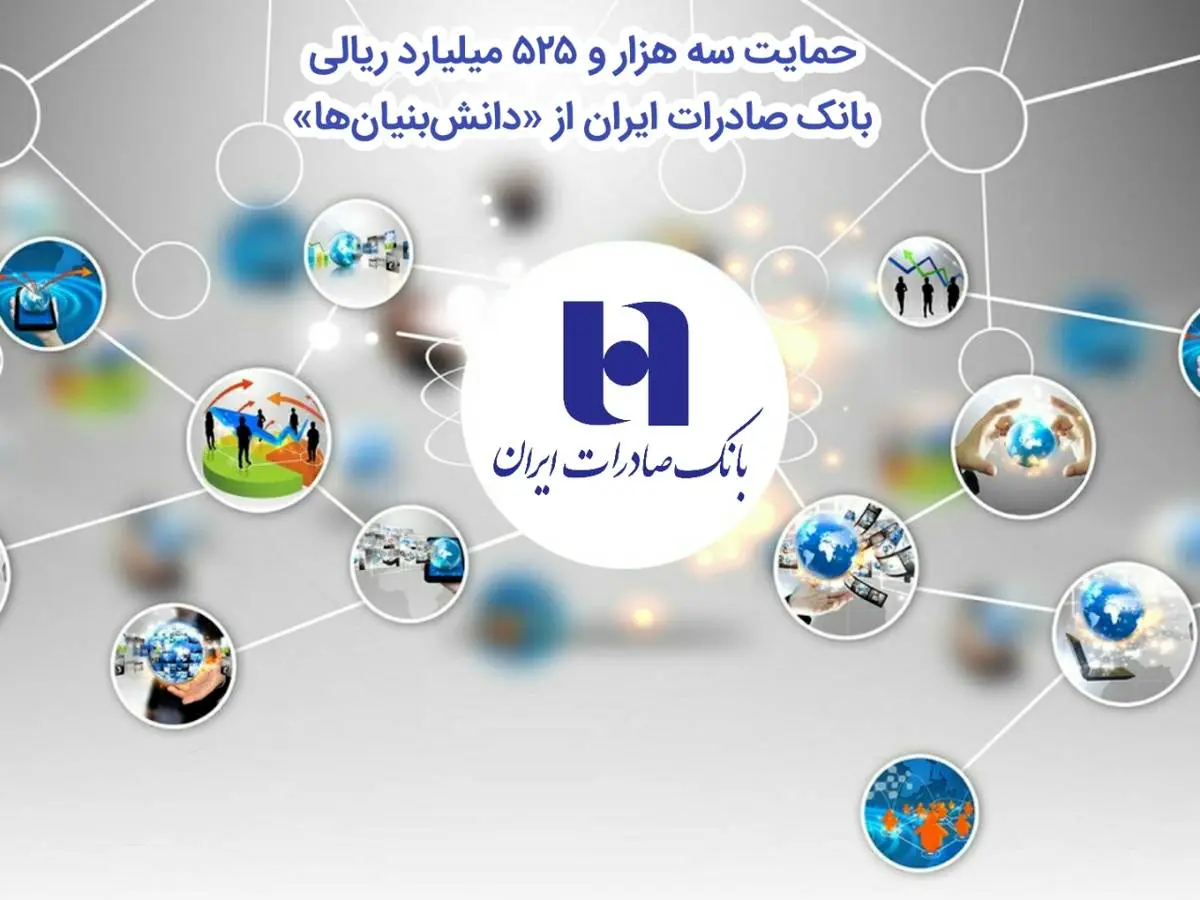 حمایت سه هزار و 525 میلیارد ریالی بانک صادرات ایران از «دانش‌بنیان‌ها»