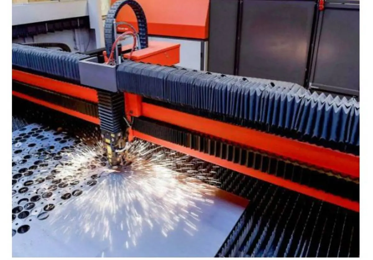 انواع خدمات برش CNC لیزر در صنعت فلزات و آهن آلات