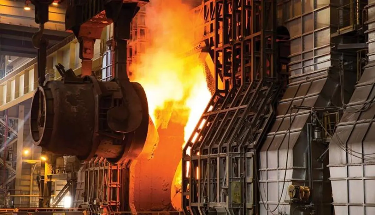 افزایش 6 درصدی تولید فولاد ایران