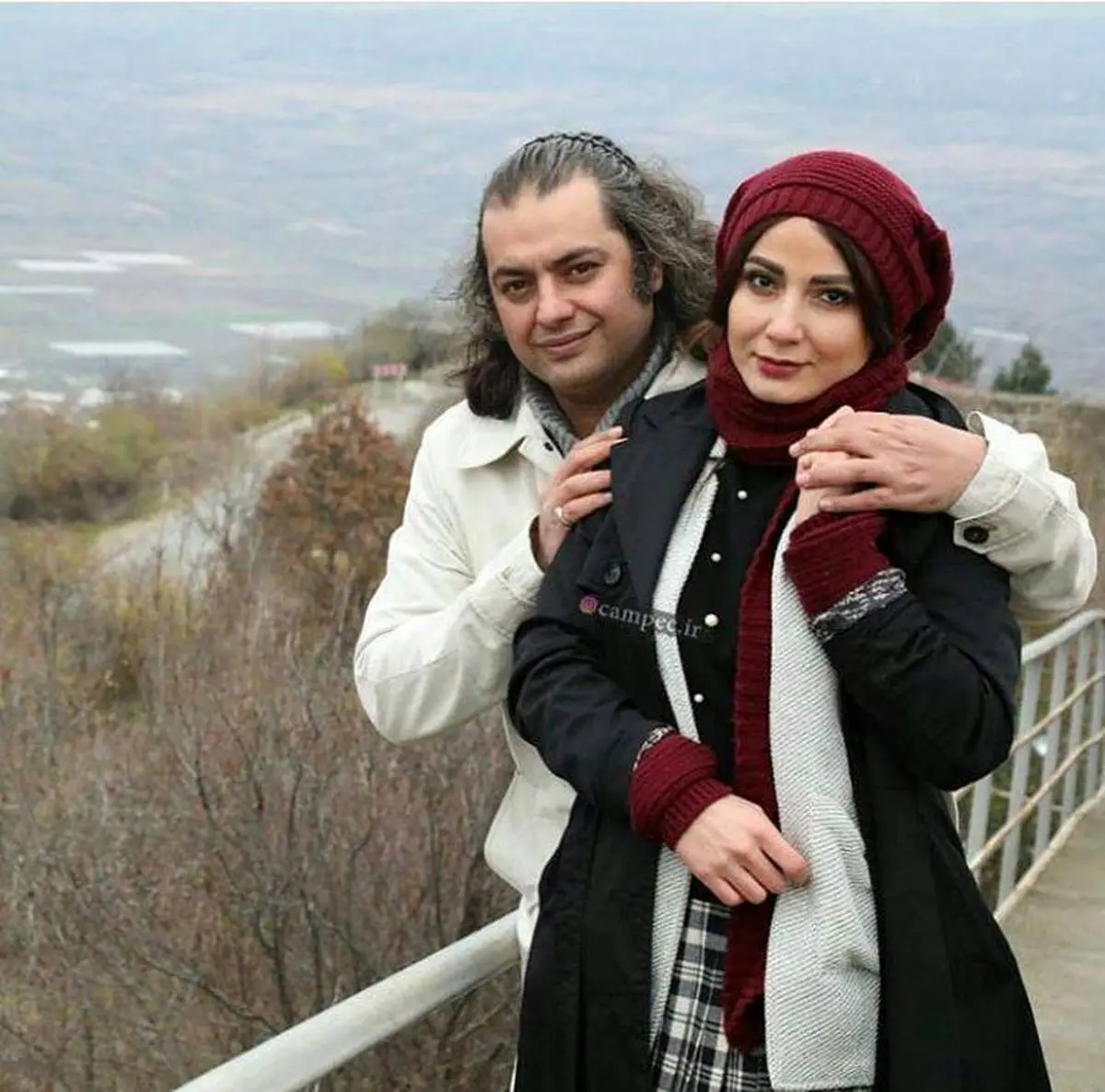 عکس عاشقانه سمیرا حسن پور و همسرش غوغا کرد | ست جذاب خانم بازیگر و همسرش همه را مات کرد