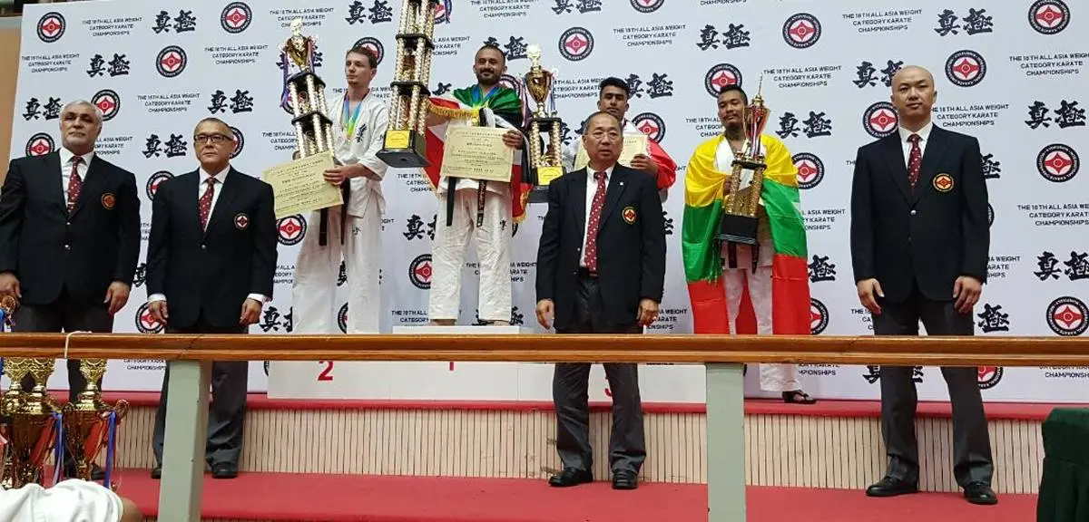 کسب مقام سوم مسابقات کیوکوشین در مسابقات آسیایی توسط یکی از کارکنان پتروشیمی شهید تندگویان
