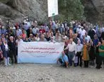 حضور پرشور بازنشستگان کشوری در همایش کوه پیمایی استان تهران

