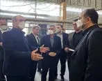 بازدید عضو هیات مدیره بانک ملی ایران از روند بازسازی شعبه گمرک بندرعباس