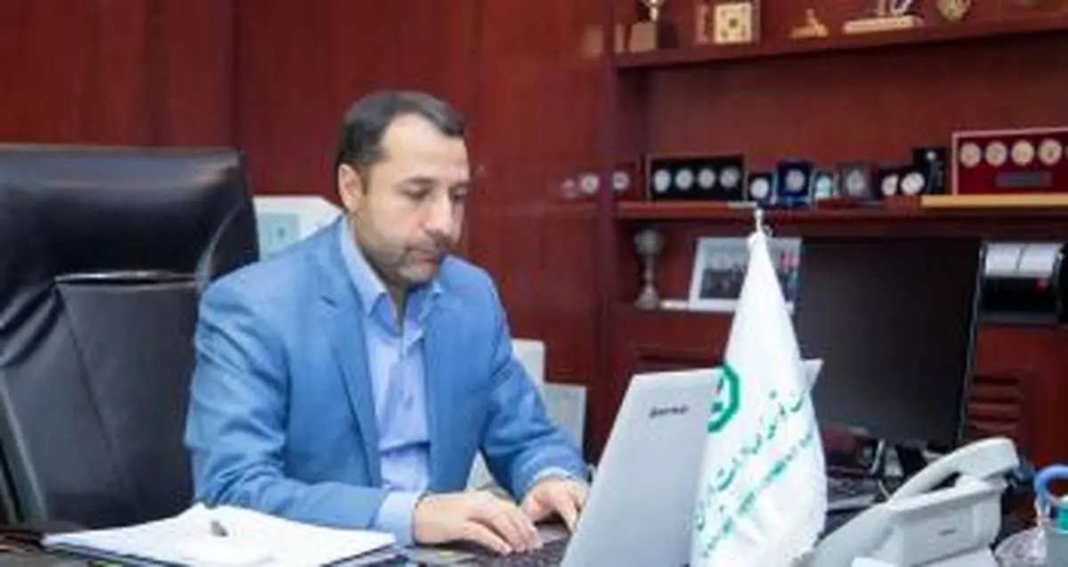 بازدید دکتر صالح آبادی از شعبه سنندج بانک توسعه صادرات ایران بصورت مجازی
