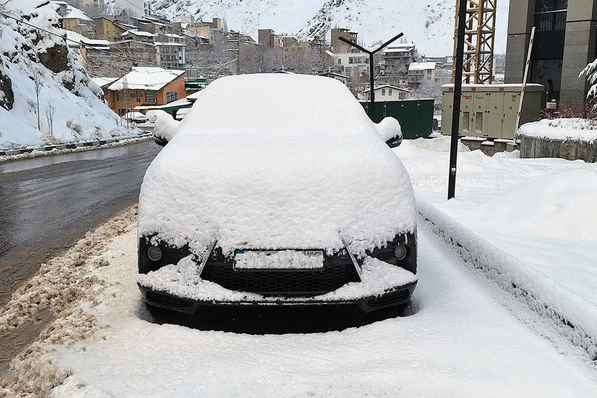 آغاز بارش برف در ایران  | شدت بارش برف در برخی استان‌ها غوغا کرد 