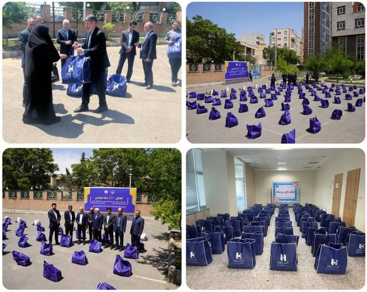 کارکنان بانک صادرات آذربایجانشرقی ۳ میلیارد ریال بسته معیشتی اهدا کردند