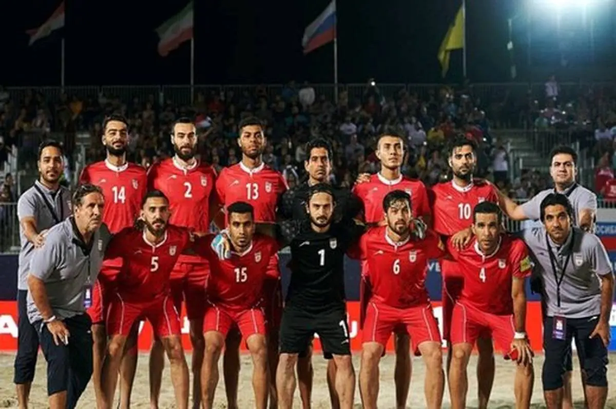 تیم فوتبال ساحلی ایران به نیمه‌نهایی رسید