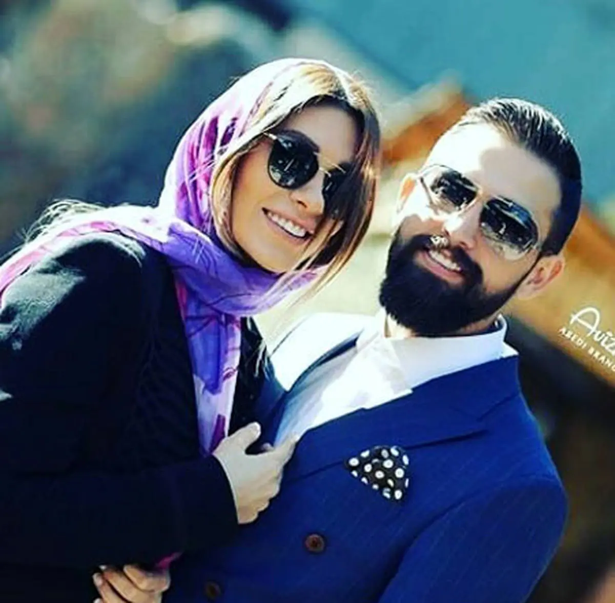 محسن افشانی و همسرش آشتی کردند | عکسهای محسن افشانی و سویل
