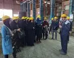 بازدید دبیران آموزش و پرورش بخش فولادشهر از ذوب آهن اصفهان