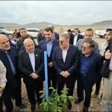 وزیر کشور از بزرگترین باغ گردو و پسته خاورمیانه در منطقه آزاد ماکو بازدید کرد
