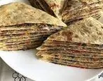 طرز درست کردن گوزلمه اسفناج ترکیه ایی