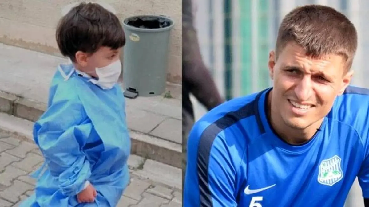 جوهر توکتاش | فوتبالیستی که پسر 5 ساله اش را به خاطر ویروس کرونا خفه کرد + عکس