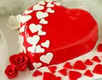 این زیبا کیک قلبی زیبا را برای ولنتاین حتما درست کن 