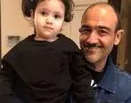 خوشحالی دختر مهران غفوریان از مرخص شدن پدرش | عکس هانا دختر مهران غفوریان