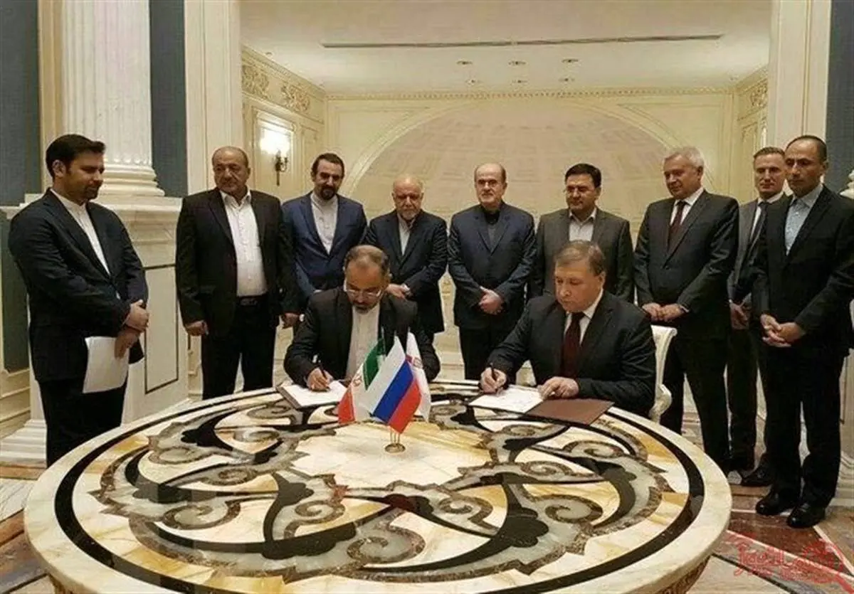 ایران و روسیه تفاهم‌نامه نفتی امضا کردند