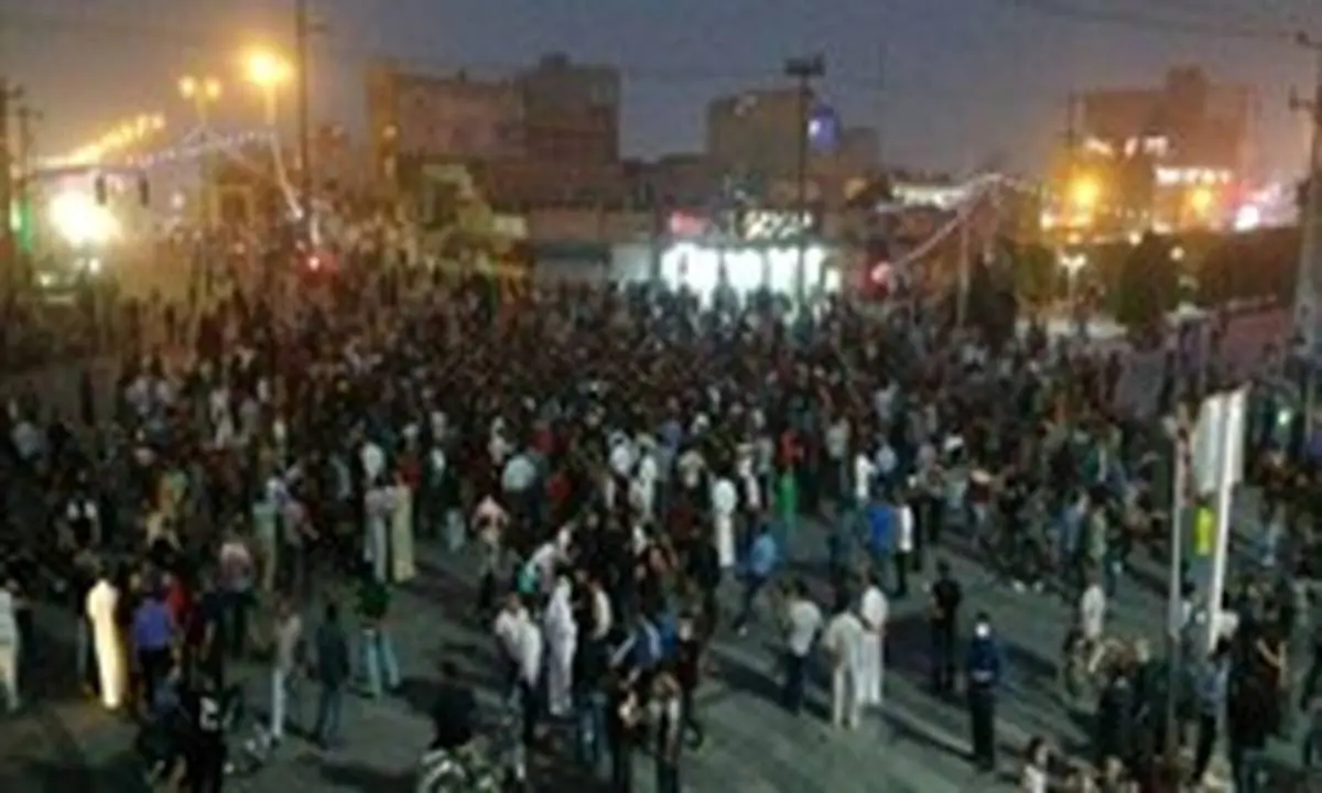 پایان تجمع آبی خرمشهری‌ها در مرکز شهر