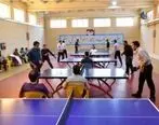 برگزاری مسابقات تنیس روی میز داخلی مجتمع فلات مرکزی