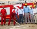 شروع عملیات خاکبرداری جهت احداث ساختمان های کلینیک و آتش نشانی پتروشیمی هنگام
