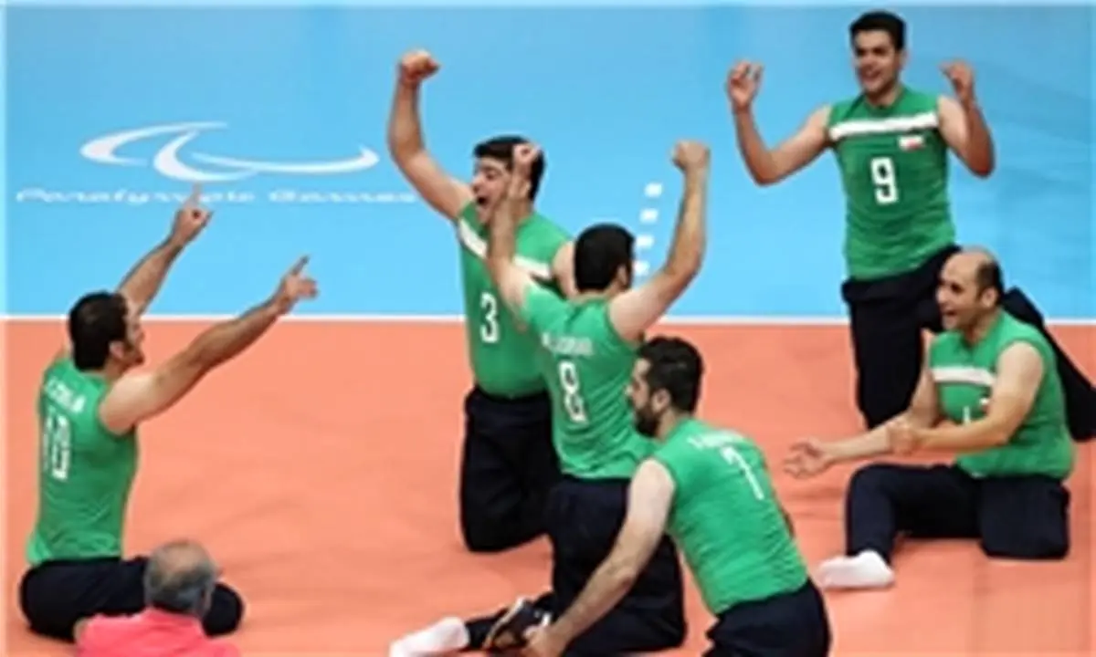نتیجه دیدار تیم ملی والیبال نشسته ایران و چین در پارالمپیک