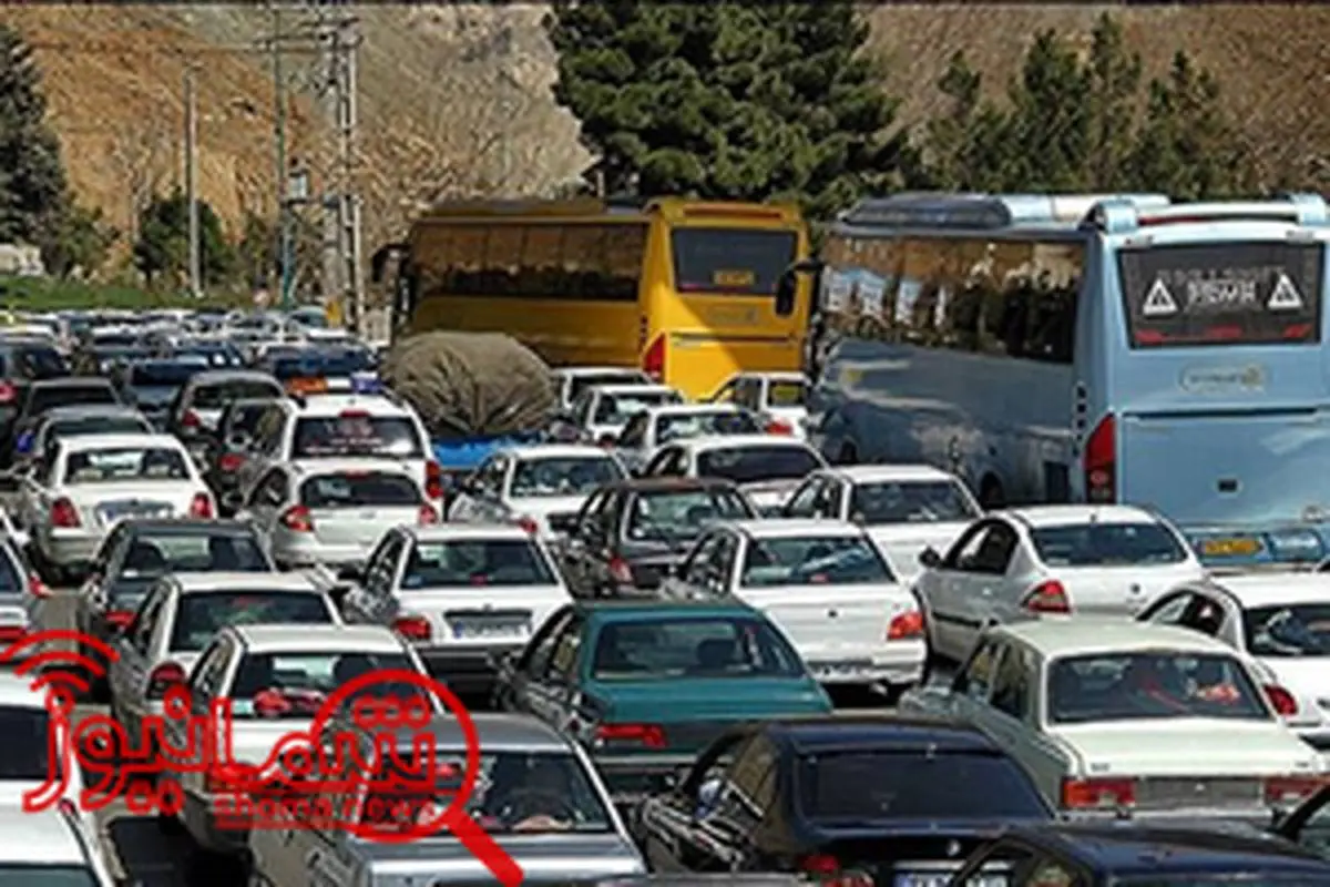 ممنوعیت تردد وسایل نقلیه در محورهای استان کرمانشاه +عکس