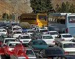 ممنوعیت تردد وسایل نقلیه در محورهای استان کرمانشاه +عکس