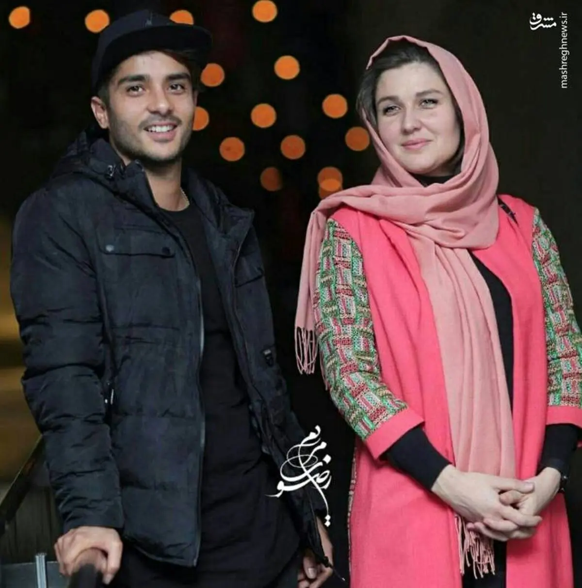 ساعد سهیلی و همسرش در جشنواره فجر