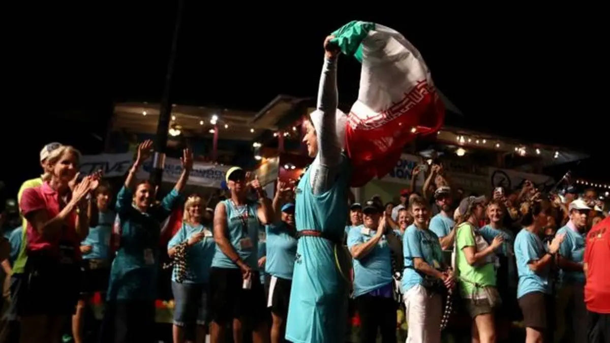 شیرین گرامی،اولین زن ایرانی در بزرگ‌ترین مسابقه سه‌گانه جهان