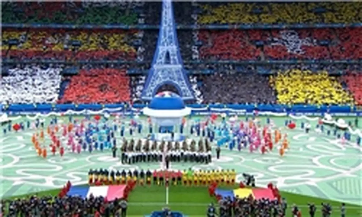تصاویر مراسم افتتاحیه جام ملت‌های اروپا