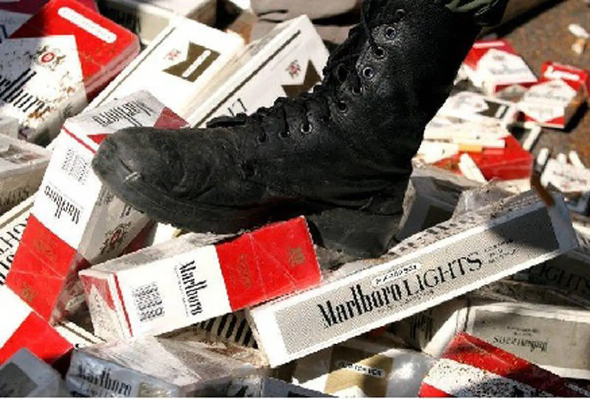 کشف ۳۲۰ هزار نخ سیگار قاچاق توسط ماموران گمرک