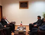 دیدار مدیرعامل ذوب آهن و مدیرکل صداوسیمای مرکز اصفهان