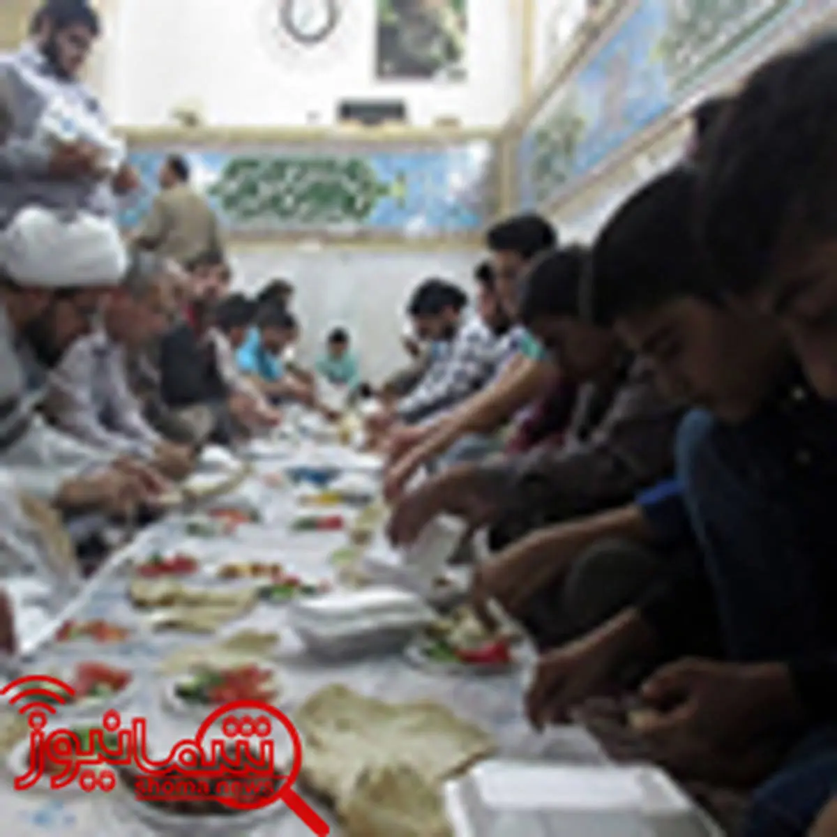 برگزاری جشنواره نان و خرما در بوستان آب و آتش