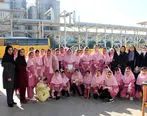 دانش آموزان مدرسه دخترانه زکیه از پتروشیمی شهید تندگویان بازدید کردند
