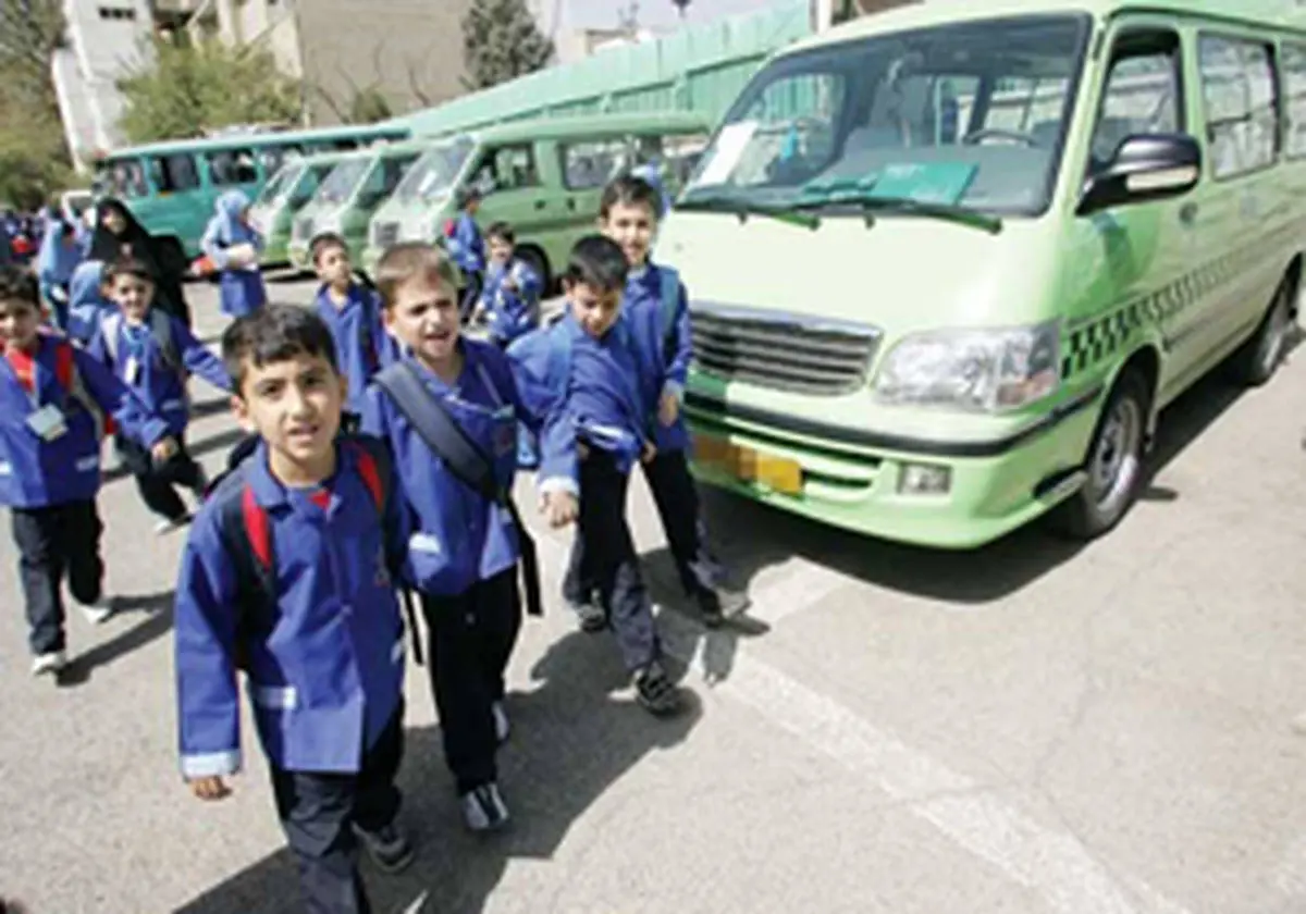 کرایه سرویس مدارس در شیراز ۱۵ درصد افزایش یافت