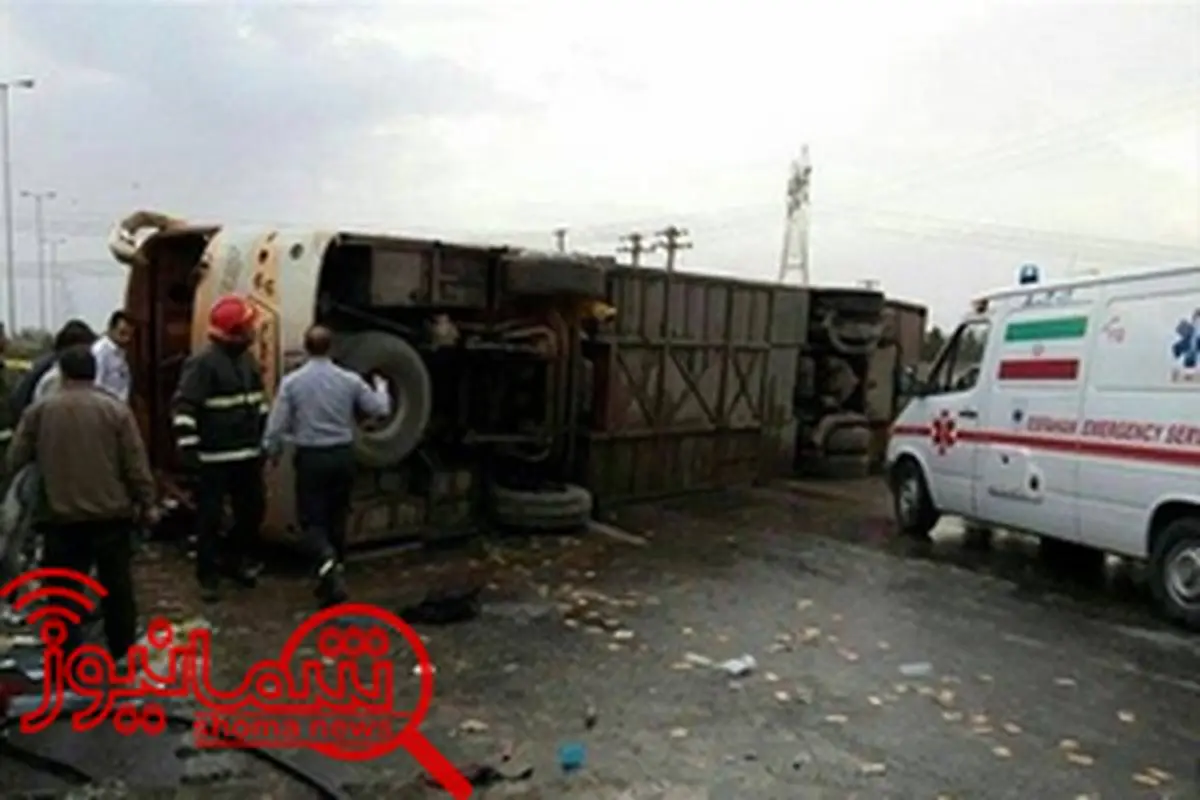 38 کشته و مجروح در تصادف اتوبوس اردوی دانش آموزان دختر / اسامی فوتی ها + عکس