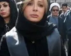 نیوشا ضیغمی عزادار شد | ضجه های بی امان نیوشا ضیغمی در بهشت زهرا تهران
